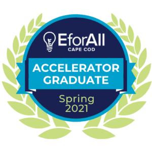 E For All Cape Cod Accelerator Graduate 2021 Logo