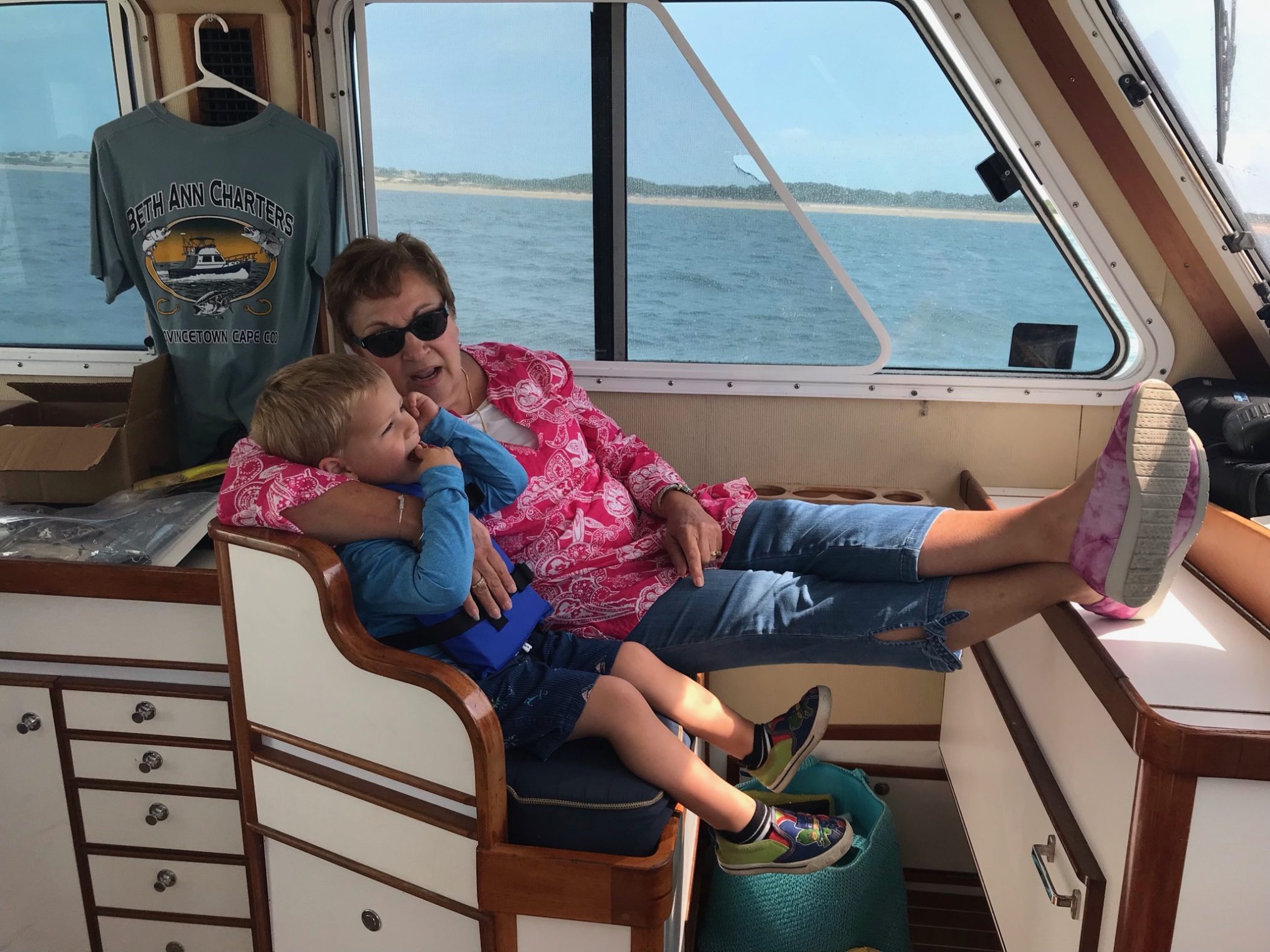 Multiple generations have fun aboard The Beth Ann in Provincetown